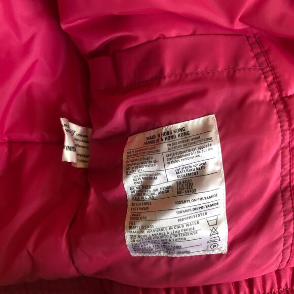 VTG 80s 90s Fera Ski Puffer Jacket Hot Pink Medium Retro Barbiecore Streetwear - Picture 5 of 8